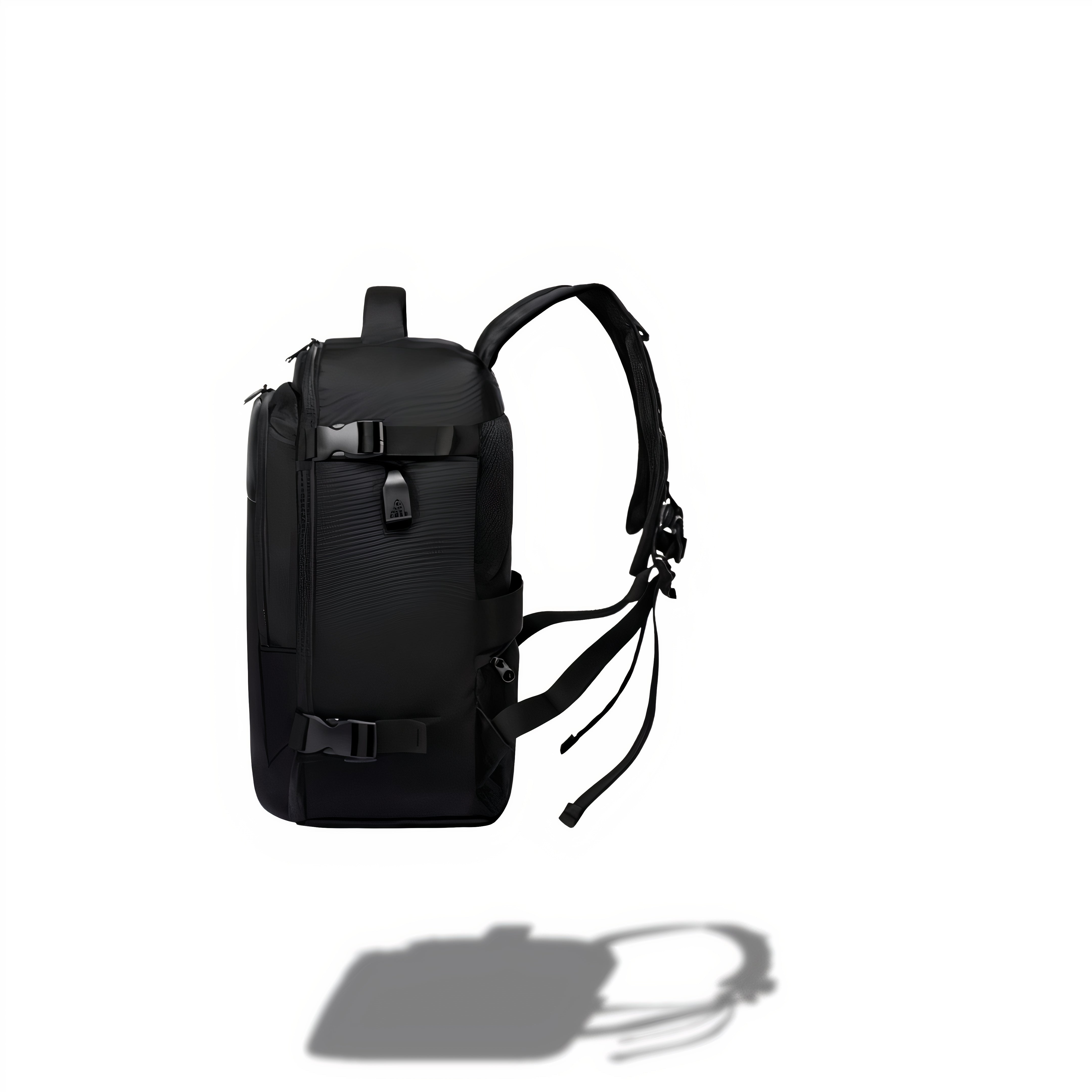 FlyBag kézipoggyász hátizsák beépített USB porttal és kábellel